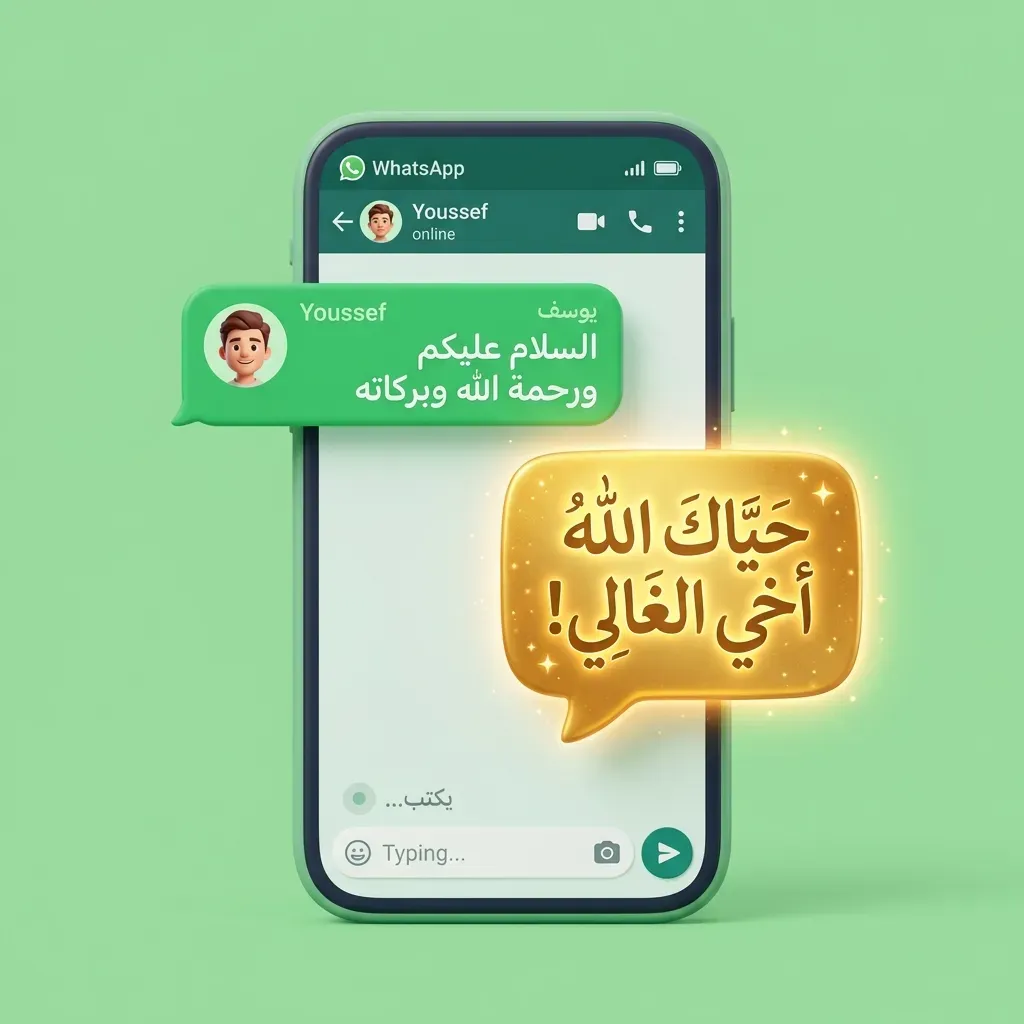 واجهة اتصال واتساب المهيمنة للتواصل